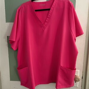 Mandala scrub set color azalea (top size 4x, bottom p3x)